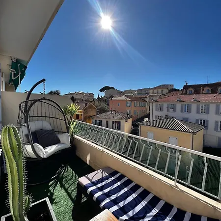 T2 Cosy Avec Terrasse Pres Du Suquet, * Cannes